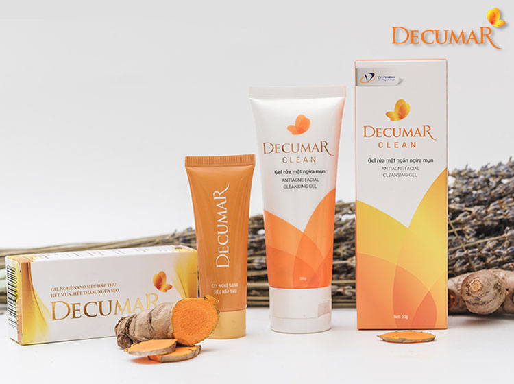 Decumar - sản phẩm có chứa thành phần từ nghệ vàng