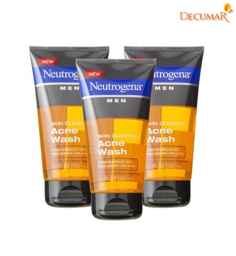 Sữa rửa mặt ngừa mụn Neutrogena Men Skin Clearing Acne Wash
