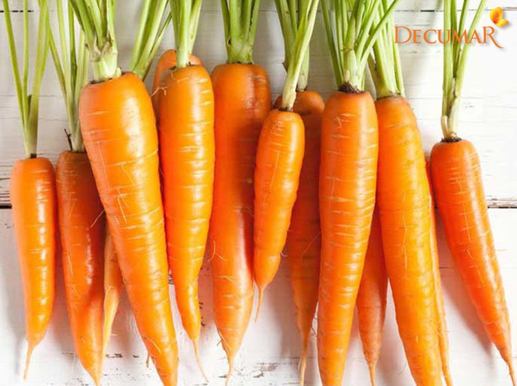 Sử dụng Cà rốt chữa mụn bọc