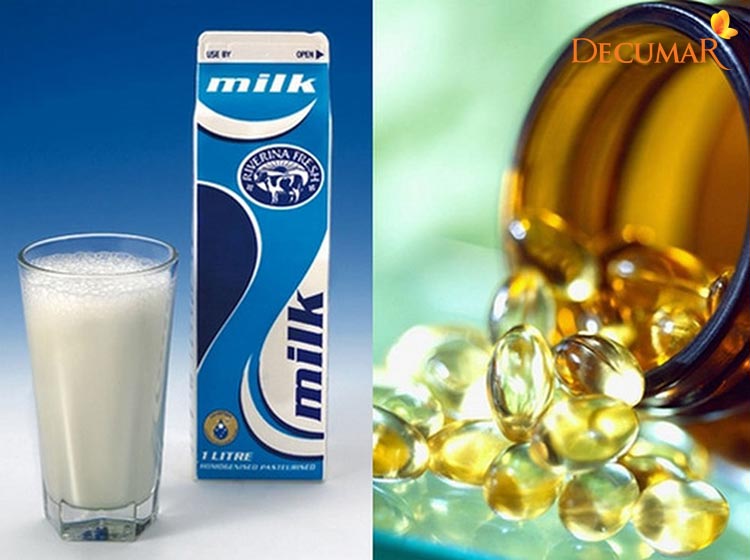 Công thức sữa và Vitamin E