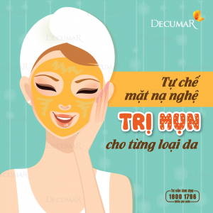 Xài ngay mặt nạ trị mụn từ nghệ này, để mụn không còn là nỗi lo