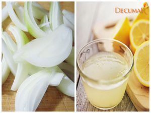 Tìm hiểu về công thức chanh và hành tây đỏ trị mụn bọc