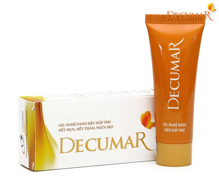 Gel Decumar với tinh nghệ nano, giúp trị thâm chỉ trong 1 tuần