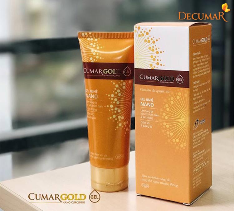 Cumargold Gel - sản phẩm chuyên trị dành cho các trường hợp bị sẹo, thâm , nám...