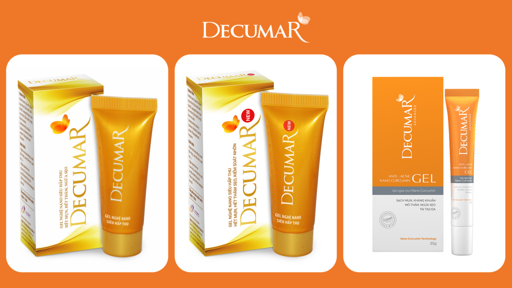 Mỗi phiên bản, Decumar đều làm tốt vai trò của mình trong việc xử lý mụn, thâm, sẹo