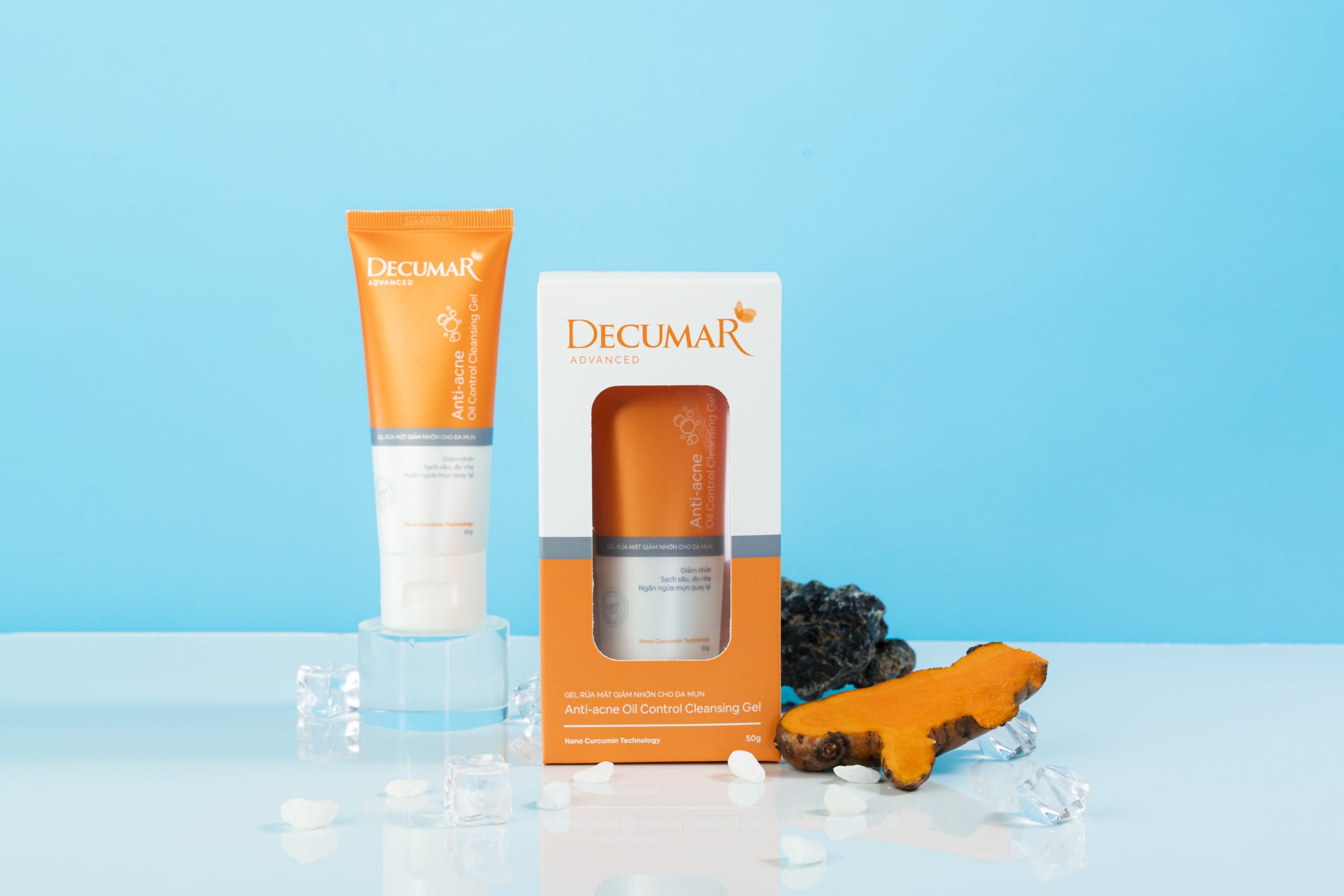 Gel rửa mặt Decumar Advanced dành riêng cho da mụn